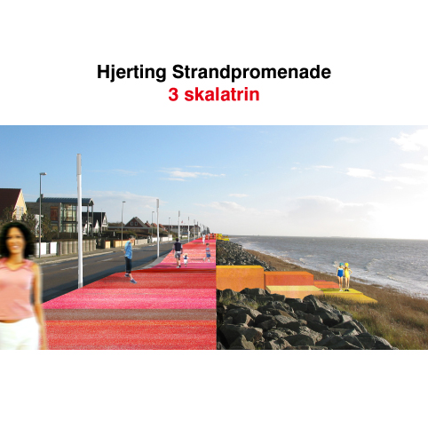 HJERTING STRANDPROMENADE, Arkitektkonkurrence, Toft arkitektur